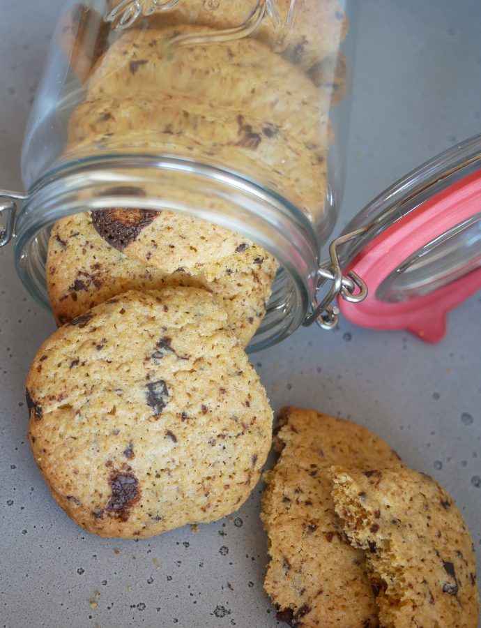 COOKIES MED APPELSIN OG MØRK SJOKOLADE