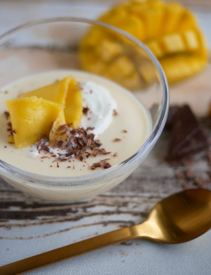 MANGO-PROTEINPUDDING