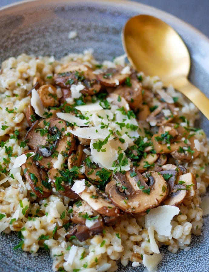 BYGGOTTO MED STEKT SOPP OG REVET PARMESAN