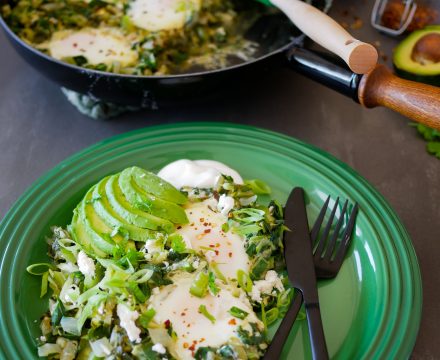 DIGG OG NÆRINGSRIK GRØNN SHAKSHUKA